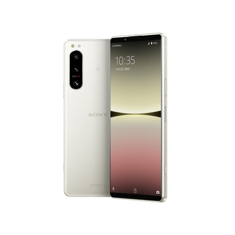 ソニー Xperia5IV エクリュホワイト SIMフリースマホ XQ-CQ44 C