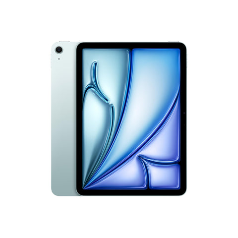 Apple 2024 11 インチiPad Air (M2): Liquid Retina ディスプレイ、128GB、横向きの 12MP フロントカメラ/12MP バックカメラ、Wi-Fi 6E、Touch ID、一日中使えるバッテリー - ブルー