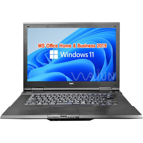 NEC等 ノートPC VK23 / 13型 / Win11 Pro/MS Office H&B 2019 / Core i3-6006U / WEBカメラ/wajunのWIFI/Bluetooth/HDMI / 4GB/128GB SSD