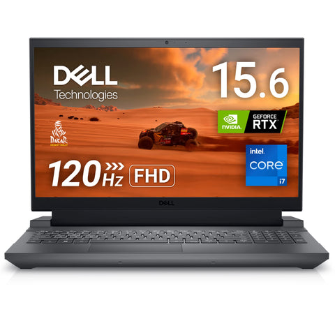 Dell ゲーミングノートPC G15 5530 15.6インチ GeForce RTX 3050 Intel 第13世代 Core i7-13650HX メモリ16GB SSD512GB リフレッシュレート120Hz キーボードバックライト Windows11 重量2.8kg ブラック 翌営業日対応オンサイト出張修理サービス1年 NG7E5A-DWLB