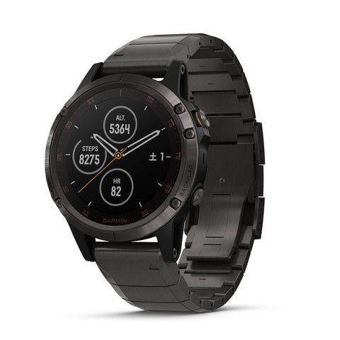 ガーミン(GARMIN) fenix 5 Plus Sapphire Ti Black 010-01988-84