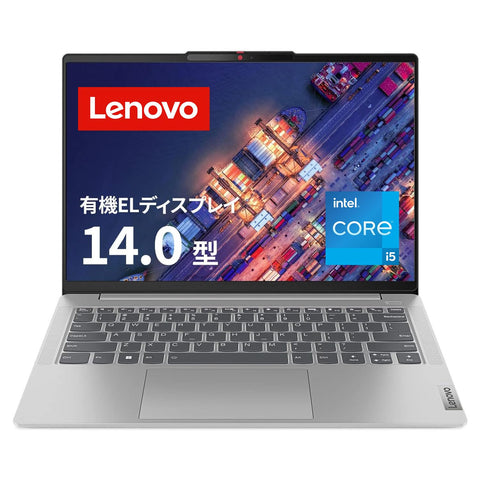 Lenovo ノートパソコン IdeaPad Slim 5i Gen8 14.0インチ 第 13 世代 インテル® Core™ i5 プロセッサー搭載 13500H メモリ16GB SSD512GB Windows11 バッテリー駆動14.時間 重量1.46kg グレー 82XD004YJP