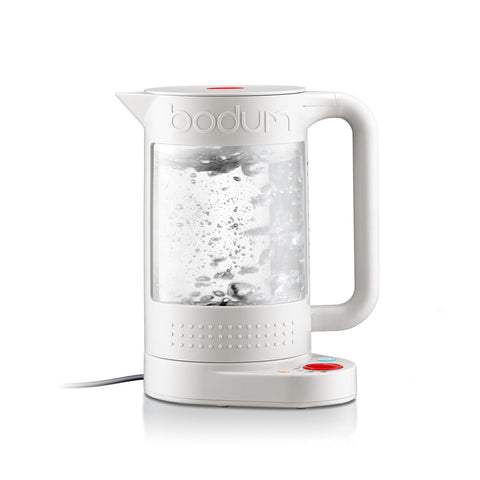 BODUM ボダム 電気ケトル 電気ポット BISTRO ビストロ 電気ケトル ダブルウォール 1100ml オフホワイト 二重構造 温度調節 保温機能付き 【正規品】 11659-913JP