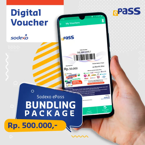 Sodexo Digital Voucher Nominal IRD 500,000