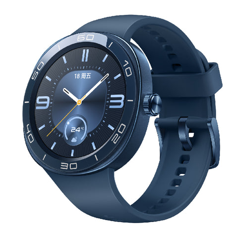 华为/HUAWEI WATCH GT Cyber 魅海蓝 时尚雅致款 42mm 智能手表 运动手表 血氧心率睡眠压力监测 专业健康 闪变换壳 智能机芯 微信手表版闪变换壳；智能机芯；军规品质；潮趣表盘；微信手表版