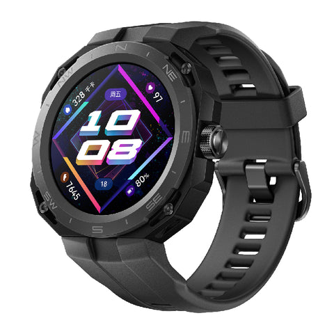 华为/HUAWEI WATCH GT Cyber 幻夜黑 运动机能款 42mm 智能手表 运动手表 血氧心率睡眠压力监测 专业健康 闪变换壳 智能机芯 微信手表版闪变换壳；智能机芯；军规品质；潮趣表盘；微信手表版