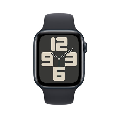 Apple Watch SE (GPS) 44 毫米午夜色铝金属表壳 午夜色运动型表带 - M/L健康生活的好拍档，非它莫属。
