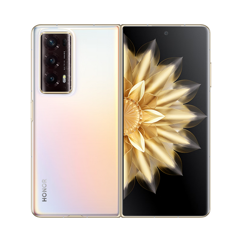 荣耀Magic V2 16GB+512GB 云霞金 9.9mm轻薄 调光护眼双屏 青海湖电池 5G折叠屏手机5000mAh青海湖电池 9.9mm超轻薄 调光护眼双屏